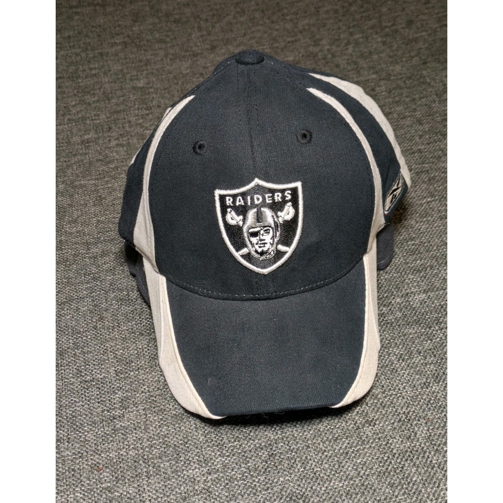 Reebok NFL Oakland / Las Vegas Raiders Football Youth Cap One Size Sports Hat